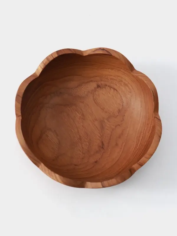 Тарелка, 17&times;17&times;5 см, тиковое дерево