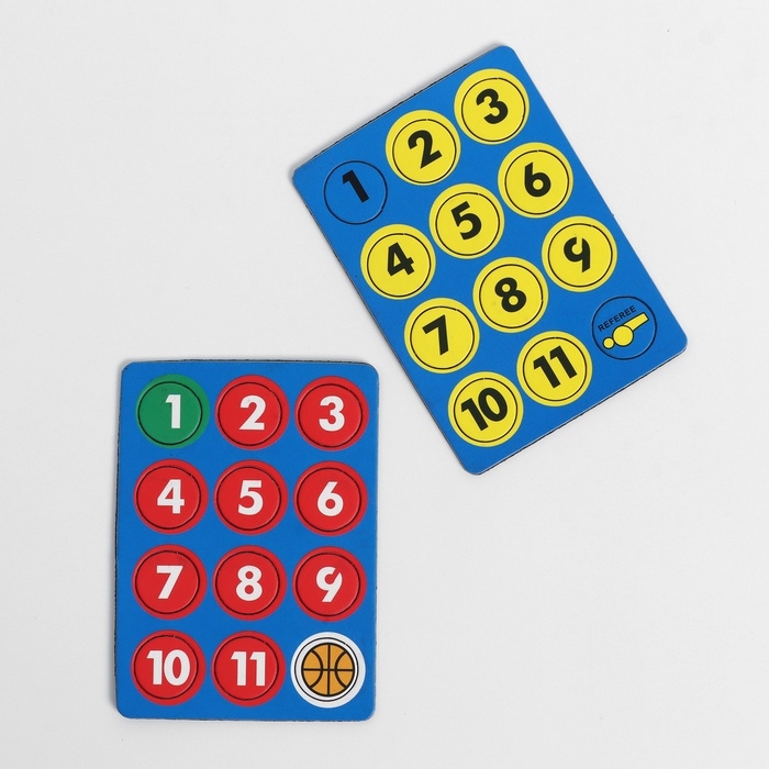 Тактическая двусторонняя магнитная доска для баскетбола, 38 х 23 см Тактическая двусторонняя магнитная доска для баскетбола, 38 х 23 см