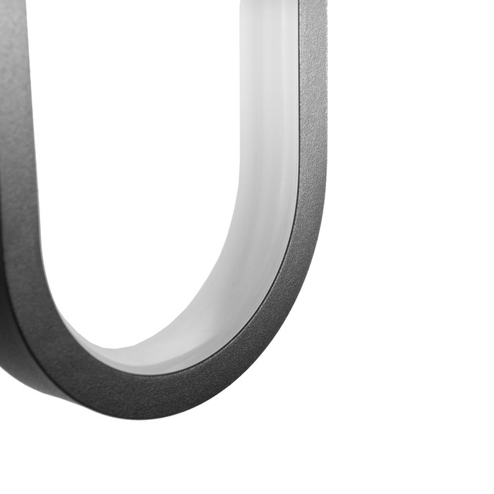 Светильник "Овал" LED 21Вт 4000К черный 14х3х41,5см BayerLux