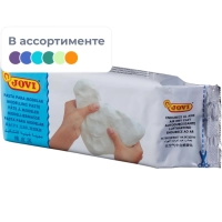Паста для моделирования отвердевающая,500г,белый,вакуумный пакет,JOVI,85
