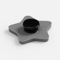 Джибитс из ПВХ &laquo;Звезда&raquo;, серый