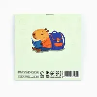Блокнот 10&times;10, 16 листов в клетку &laquo;Капибарки&raquo;