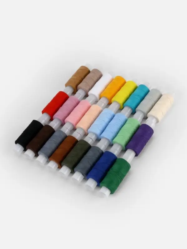 Нитки &laquo;Радуга&raquo;, 40ЛШ, 150 м, набор 24 шт., разноцветные