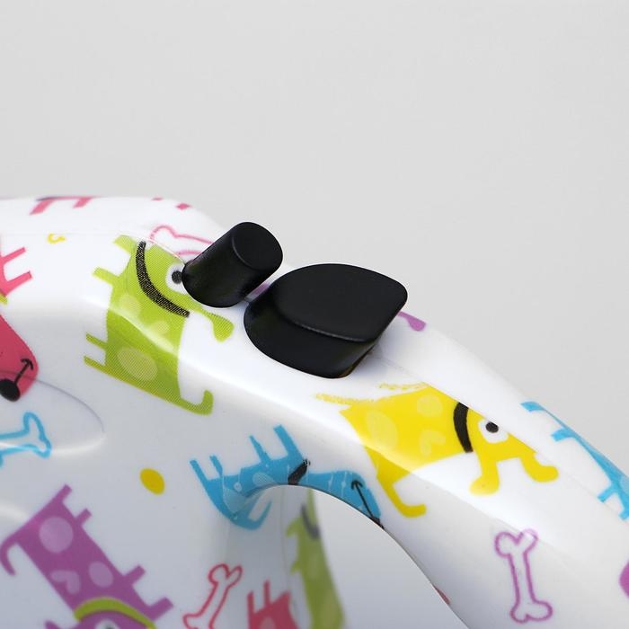 Рулетка  Рулетка "Лапа", 5 м, до 35 кг, принт собаки