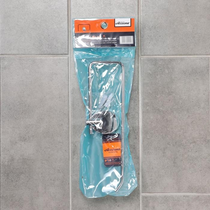 Держатель для полотенец одинарный, Accoona A11005-2, цвет хром Держатель для полотенец одинарный, Accoona A11005-2, цвет хром