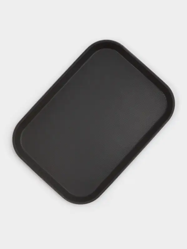 Поднос прорезиненный Hanna Kn&ouml;vell, 35&times;25 см, чёрный