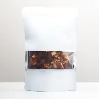 Пакет дой-пак, матовый, белый с окном, 14 х 20 х 4 см Пакет дой-пак, матовый, белый с окном, 14 х 20 х 4 см