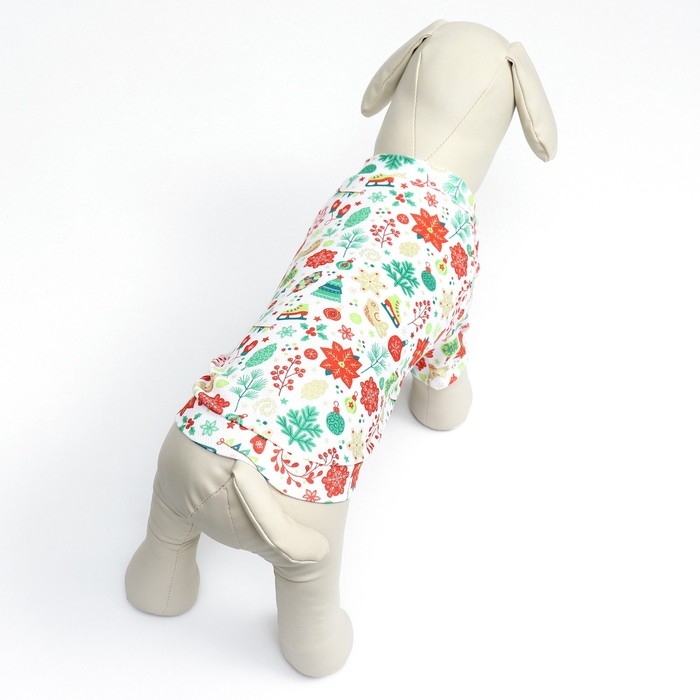 Толстовка для животных Толстовка для животных "Новогодняя карусель", размер XL