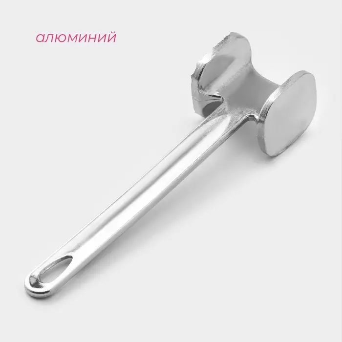 Молоток для мяса Доляна &laquo;Хозяин&raquo;, 19.5 см, серый