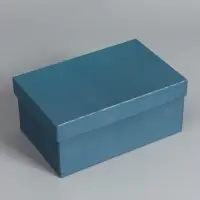 Набор подарочных коробок 15 в 1 &laquo;Барракуда&raquo;, синий, 47&times;36&times;17.5 - 13&times;8&times;4.5 см