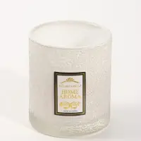 Свеча ароматическая в стекле HOME AROMA 200 г, 8.5&times;8.5&times;10 см, белый мускус