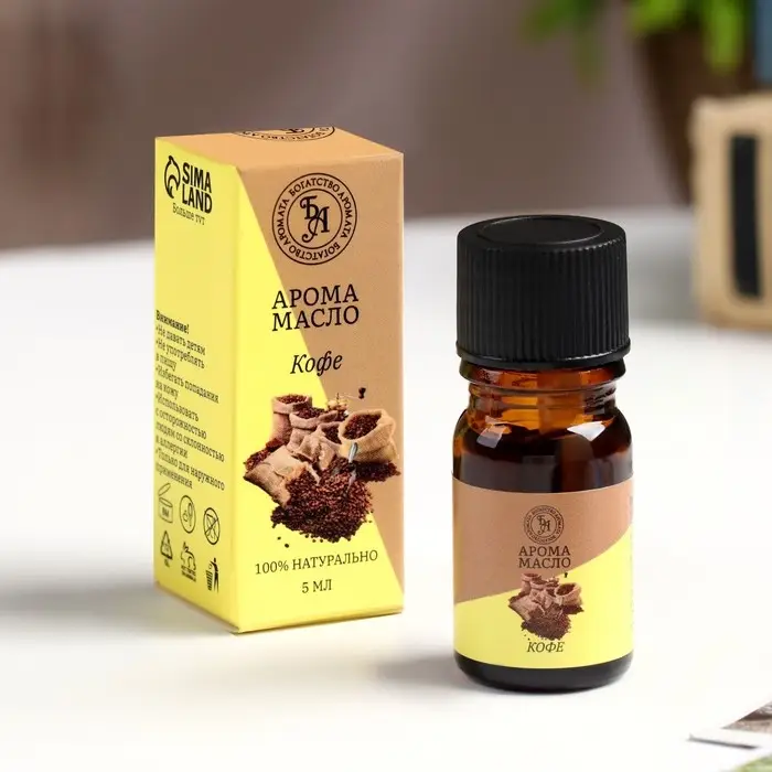 Эфирное масло  Эфирное масло "Кофе", 5 мл, "Богатство Аромата"