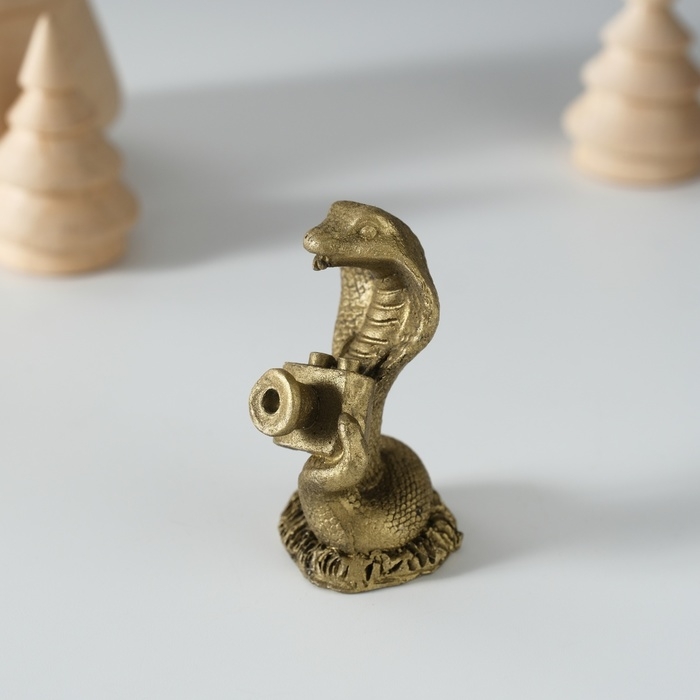 Сувенир полистоун Сувенир полистоун "Кобра с увлечением" МИКС 4х3х5 см