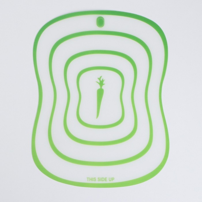 Набор досок разделочных гибких Доляна «Ассорти», 4 шт, 20×14,7 см, цвет ассорти