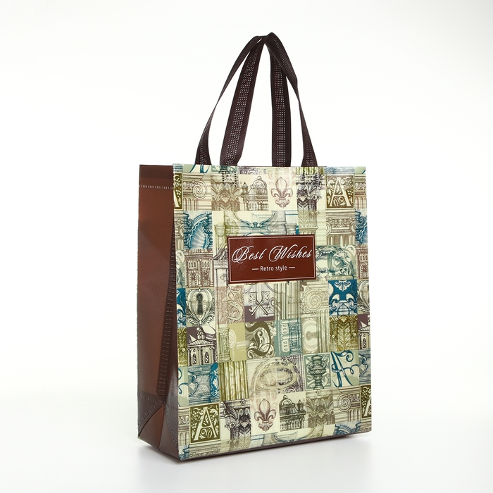 Сумка хозяйственная без застёжки, цвет бежевый Сумка хозяйственная без застёжки, цвет бежевый