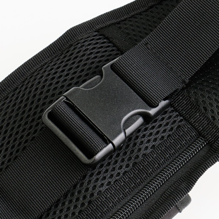 Сумка поясная Сумка поясная "Аdventure", с доп карманами, черная