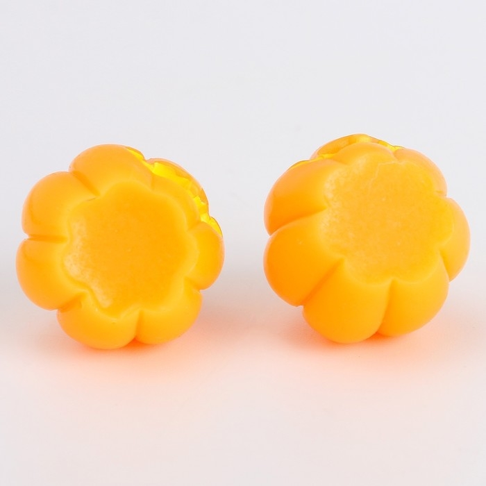 Миниатюра кукольная «Страшная тыква», набор 2 шт., размер 1 шт. — 2 × 2,2 × 2 см