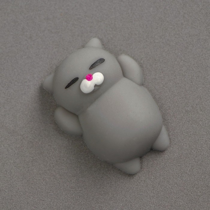 Мялка-антистресс «Кошечка», цвет серый Мялка-антистресс «Кошечка», цвет серый