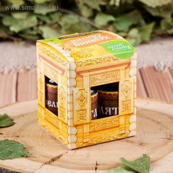 Набор Набор "Хозяину в русскую баньку": 4 аромамасла 15мл