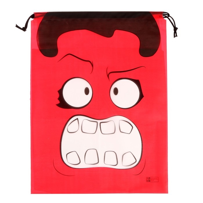 Мешок для обуви 480 х 360 мм, Феникс  Мешок для обуви 480 х 360 мм, Феникс "Мимика"