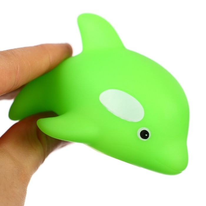 Набор резиновых игрушек для ванны «Океан», 6 шт, с пищалкой, Крошка Я Набор резиновых игрушек для ванны «Океан», 6 шт, с пищалкой, Крошка Я