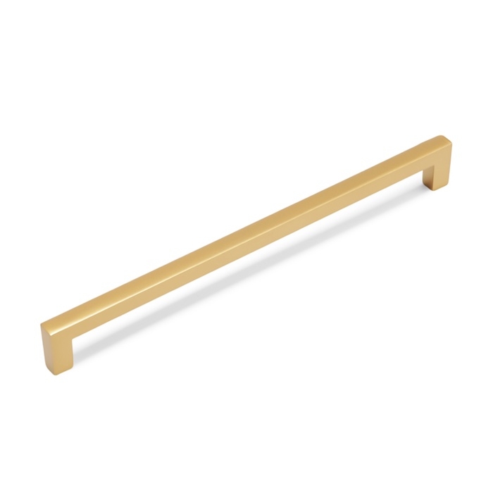 Ручка-скоба CAPPIO SQUARE RSC007, алюминий, м/о 224 мм, цвет матовое золото Ручка-скоба CAPPIO SQUARE RSC007, алюминий, м/о 224 мм, цвет матовое золото