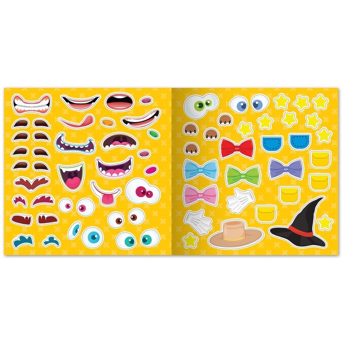 Книжка-вырезалка «Весёлые глазастики», 20 стр., более 20 глазок Книжка-вырезалка «Весёлые глазастики», 20 стр., более 20 глазок