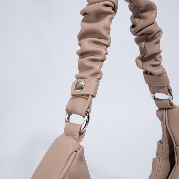 Сумка-багет El Masta на магните, цвет бежевый Сумка-багет El Masta на магните, цвет бежевый