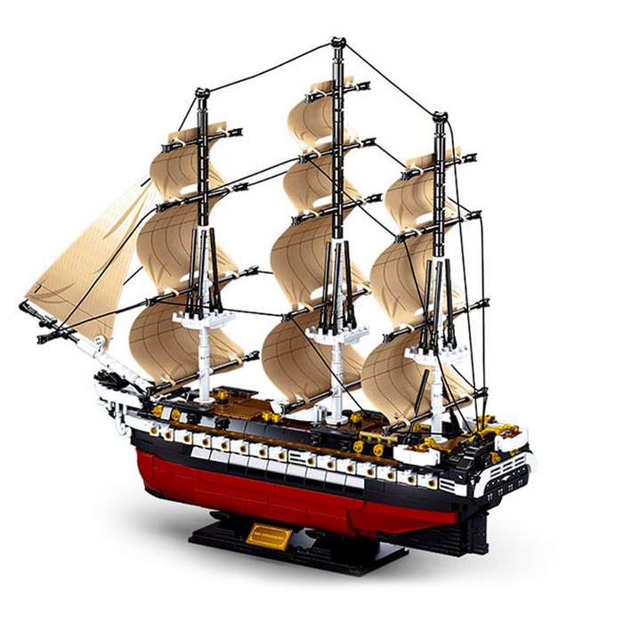 Конструктор Модельки «Фрегат», 1118 деталей Конструктор Модельки «Фрегат», 1118 деталей