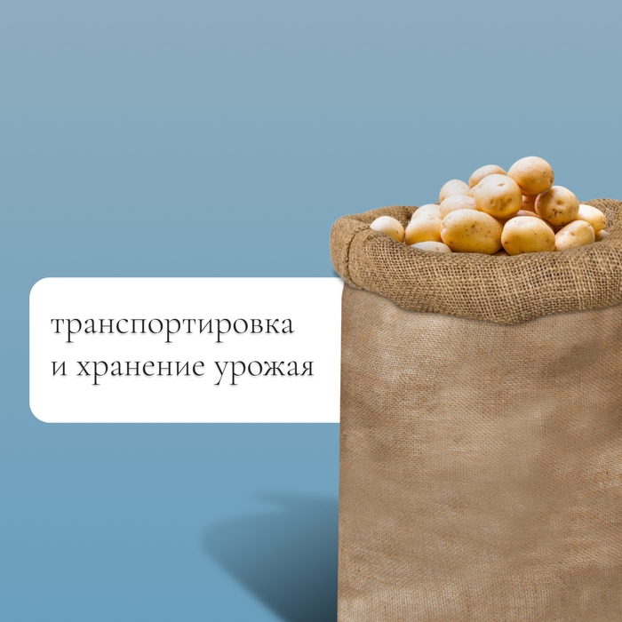Мешок джутовый, 74 × 114 см, плотность 32 × 32 нитей, без завязок, Greengo