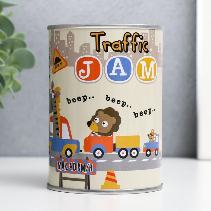 Копилка металл Копилка металл "Зверята и хобби" МИКС 10х7,5х7,5 см