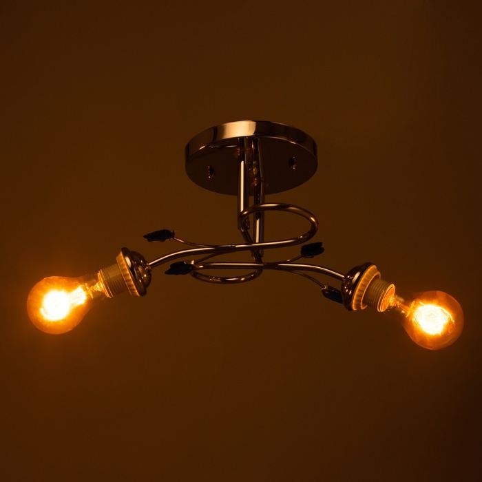 Люстра Люстра "Детта" БП 2х40Вт Е27 Хром МОДЕЛЬ: 2595290