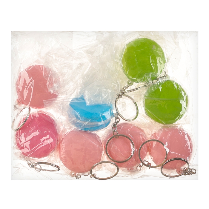 Мялка-сквиш «Макарун», на брелоке, цвета МИКС Мялка-сквиш «Макарун», на брелоке, цвета МИКС