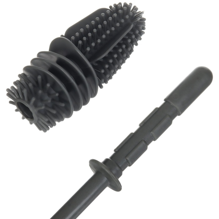 Ёршик для бутылочек и сосок силиконовый, цвет серый, 32,5 см, Крошка Я Ёршик для бутылочек и сосок силиконовый, цвет серый, 32,5 см, Крошка Я