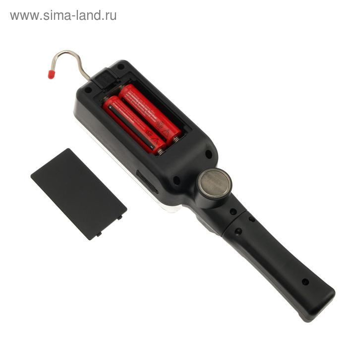 Светильник переносной автономный, от батареек 2*18650 (в компл.), 34LED, 6500К, бел. свет Светильник переносной автономный, от батареек 2*18650 (в компл.), 34LED, 6500К, бел. свет