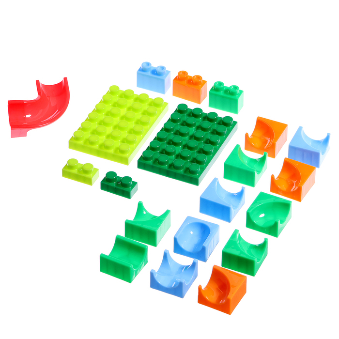 Конструктор блочный марблс «Турбошарики», 152 детали Конструктор блочный марблс «Турбошарики», 152 детали