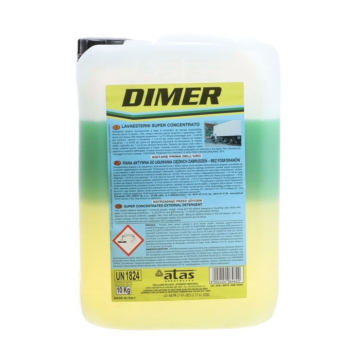 Средство для бесконтактной мойки ATAS "DIMER", концентрат, 10 кг
