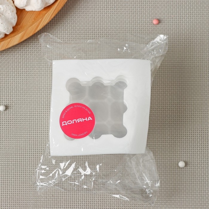 Молд Доляна «Рафаэль», силикон, 5,5×5,5×6 см, цвет белый Молд Доляна «Рафаэль», силикон, 5,5×5,5×6 см, цвет белый