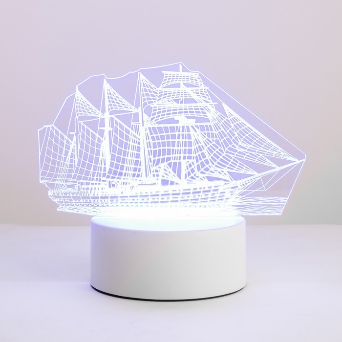 Светильник  Светильник "Фрегат" LED RGB от сети 9,5х15х16см RISALUX