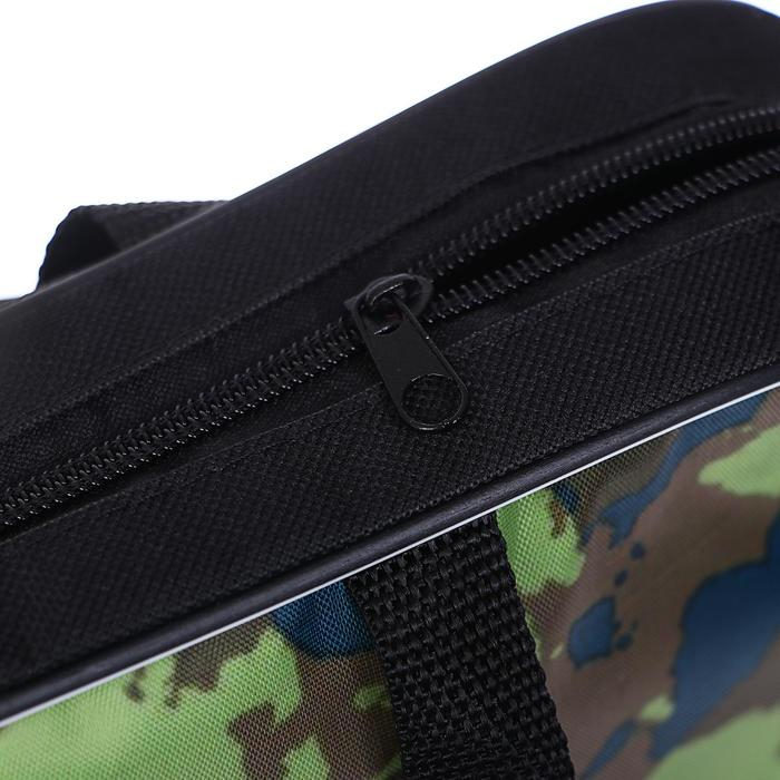 Папка с ручками текстильная А4, 350 х 270 х 70 мм, Calligrata Папка с ручками текстильная А4, 350 х 270 х 70 мм, Calligrata "Камуфляж"