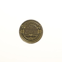 Монета сувенир знак зодиака «Овен», d=2,5 см.