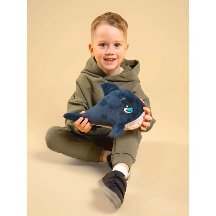 Мягкая игрушка «Акула», цвет синий, 17,5 см Мягкая игрушка «Акула», цвет синий, 17,5 см