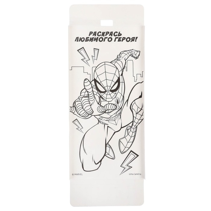 Карандаши цветные 12 цветов, Человек-Паук Карандаши цветные 12 цветов, Человек-Паук