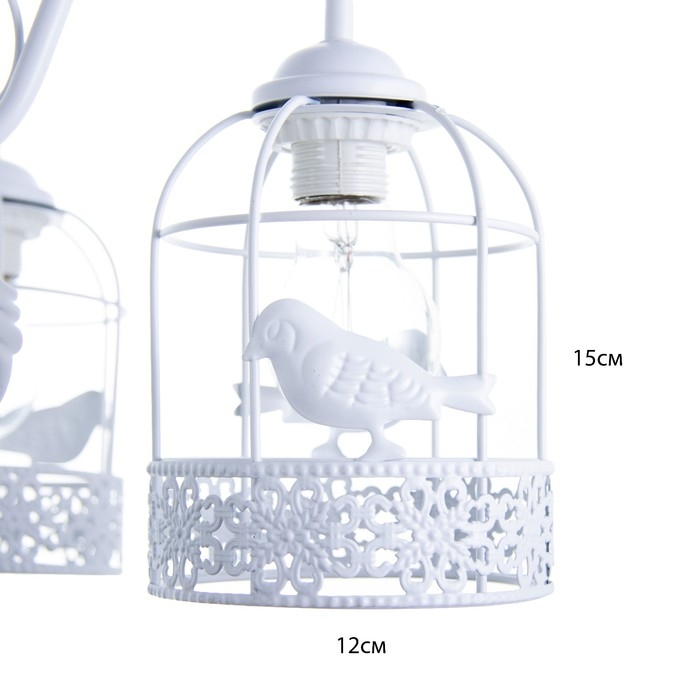 Люстра 669619/5 Е27 40Вт белый 59х59х33 см 4612419 Модель F761TT-1615 Люстра 669619/5 Е27 40Вт белый 59х59х33 см 4612419 Модель F761TT-1615