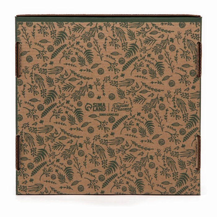 Коробка складная «Ботаника», 24 х 24 х 12 см Коробка складная «Ботаника», 24 х 24 х 12 см