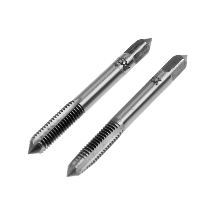 Метчики метрические ручные ТУНДРА, М6 х 1 мм, комплект из 2 шт. Метчики метрические ручные ТУНДРА, М6 х 1 мм, комплект из 2 шт.