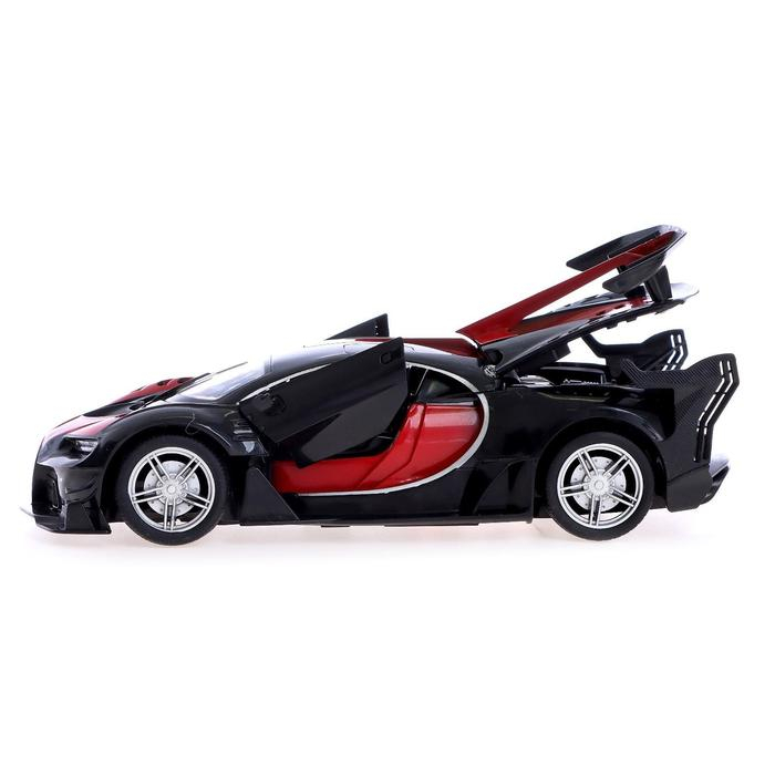 Машина радиоуправляемая «Широн», открываются двери, работает от батареек, цвет красный Машина радиоуправляемая «Широн», открываются двери, работает от батареек, цвет красный