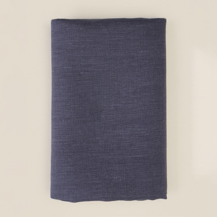 Декоративная наволочка SL Home Linen 40*40 см, цв. Темно-синий, 100%лён Декоративная наволочка SL Home Linen 40*40 см, цв. Темно-синий, 100%лён