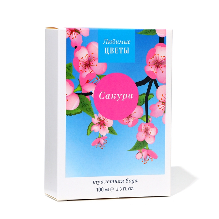 Туалетная вода женская Туалетная вода женская "Любимые цветы" сакура, 100 мл (по мотивам Moon Sparkle (Escada)
