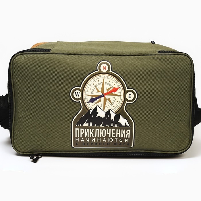 Термосумка с пробковым дном «Приключения», 28 литров Термосумка с пробковым дном «Приключения», 28 литров